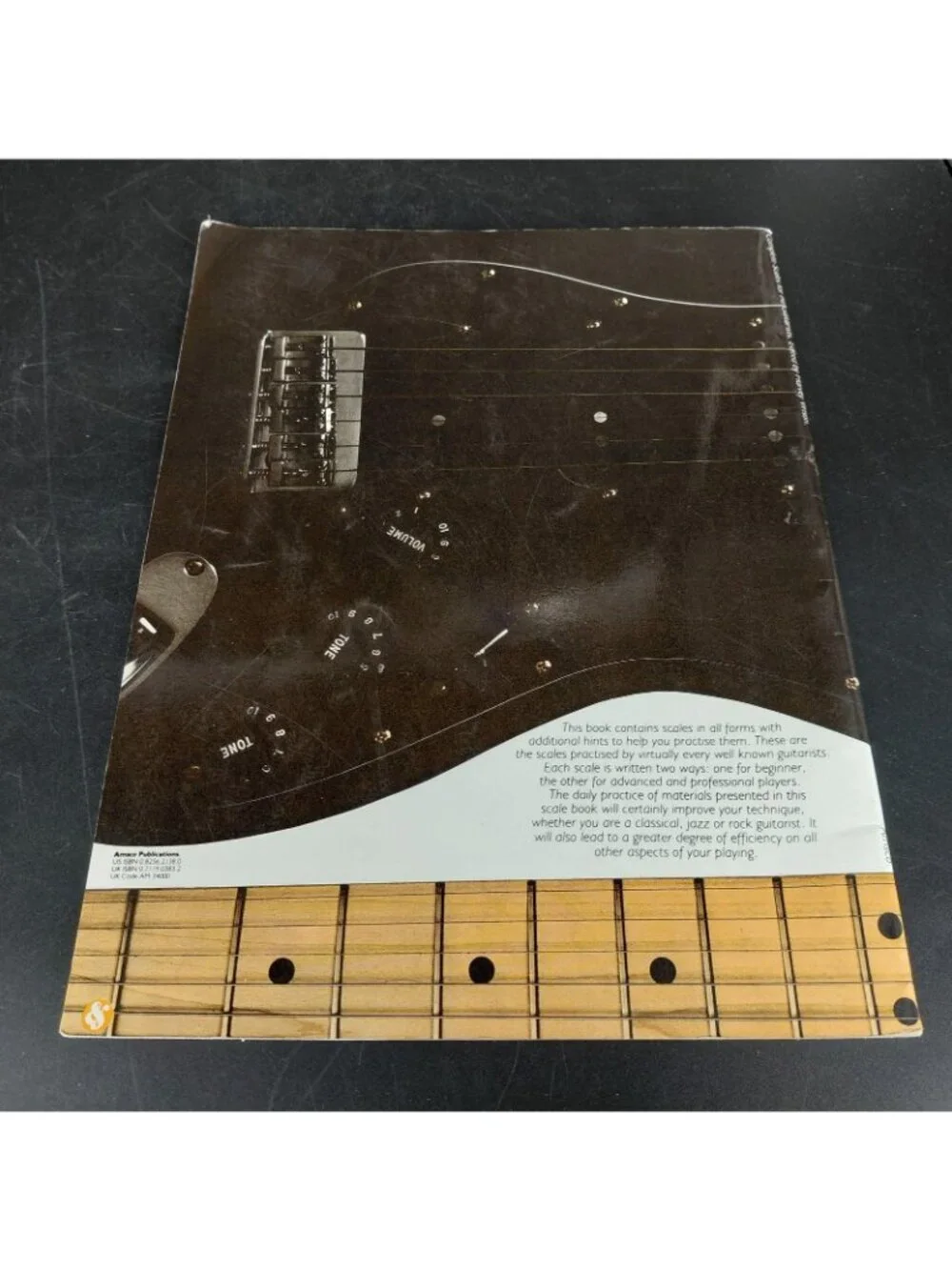 Vintage Guitar Theory Workbook Lot Rock Scales Chords Roadmaps USA Hal Leonard